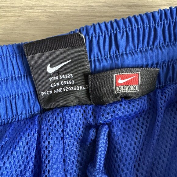 Nike Team Mens XL Florida‎ Gators Basketball Track Pants Blue NCAA Drawstring - Picture 3 of 14